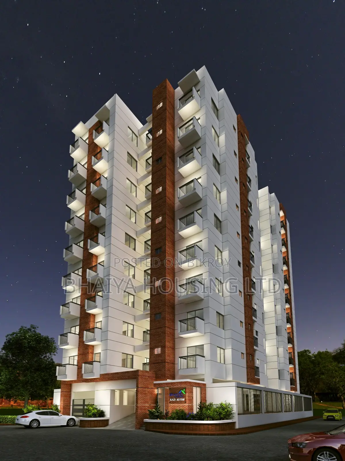 South-facing Ready 3-Bedroom Flat for Sale @ Uttar Badda in Banani