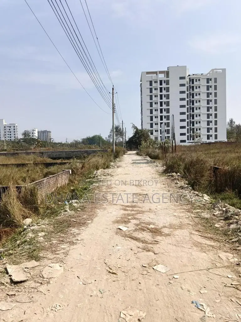 Unregistered Block-N, South Facing 5 Katha Plot for Sale in Basundhara