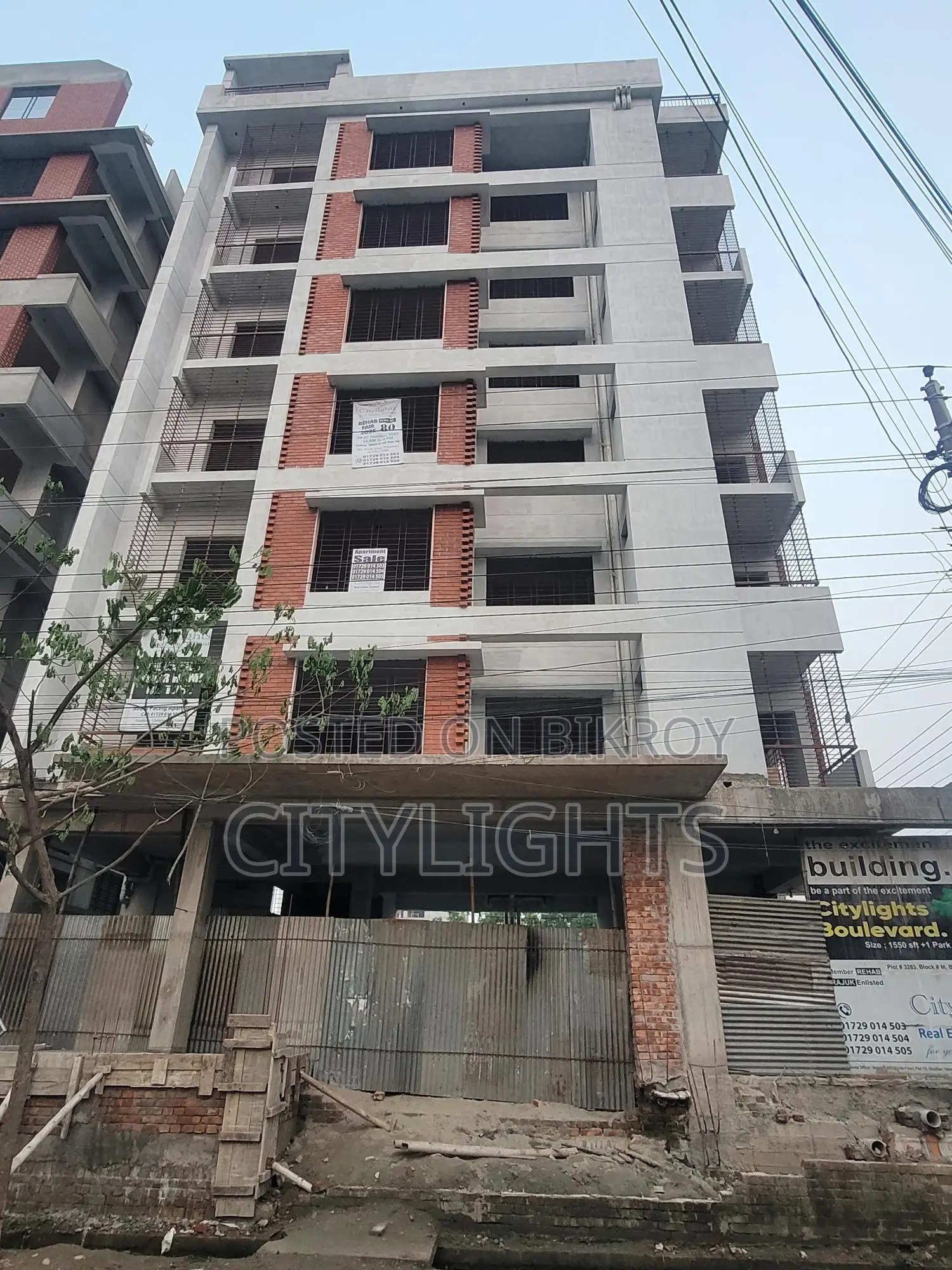 High Quality South West Corner 1550 sft Apartment in Basundhara