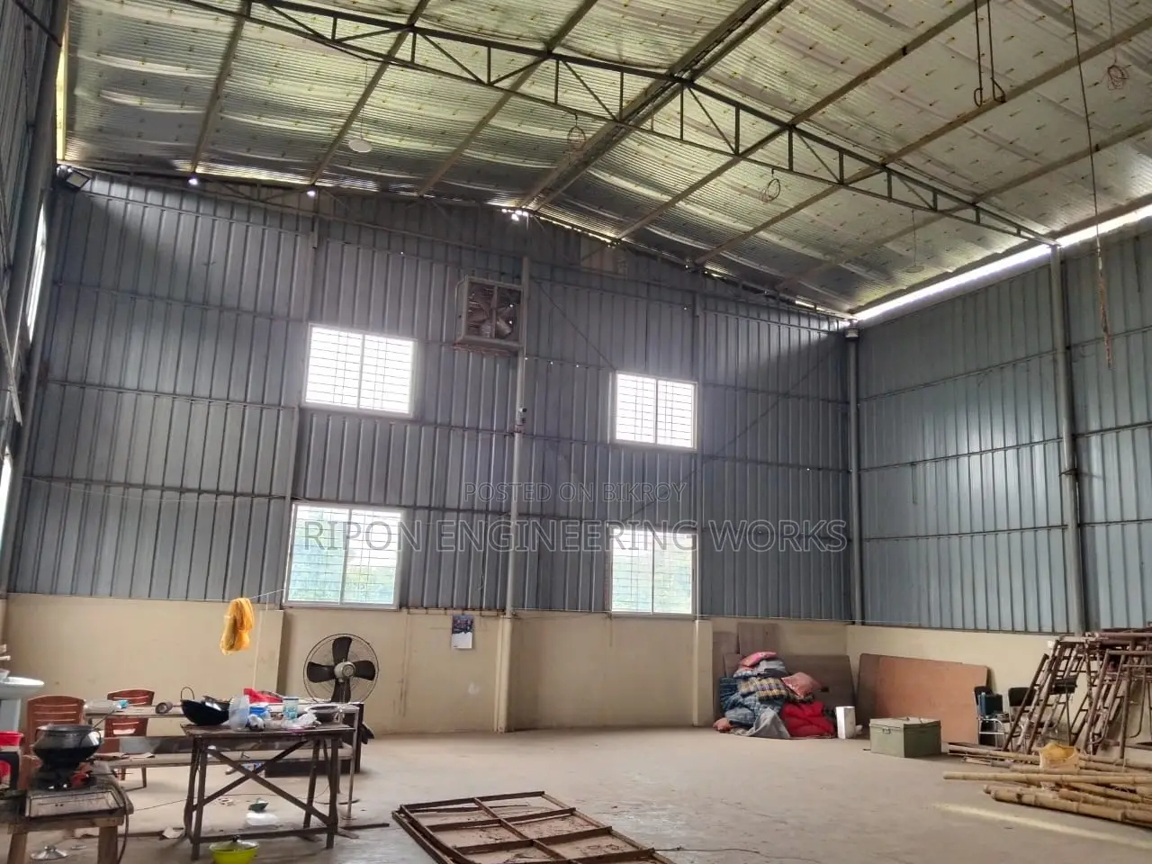 Rent a 5,000 sqft Warehouse/Factory with 25ft Height Near a 100ft Road! in Mohammadpur