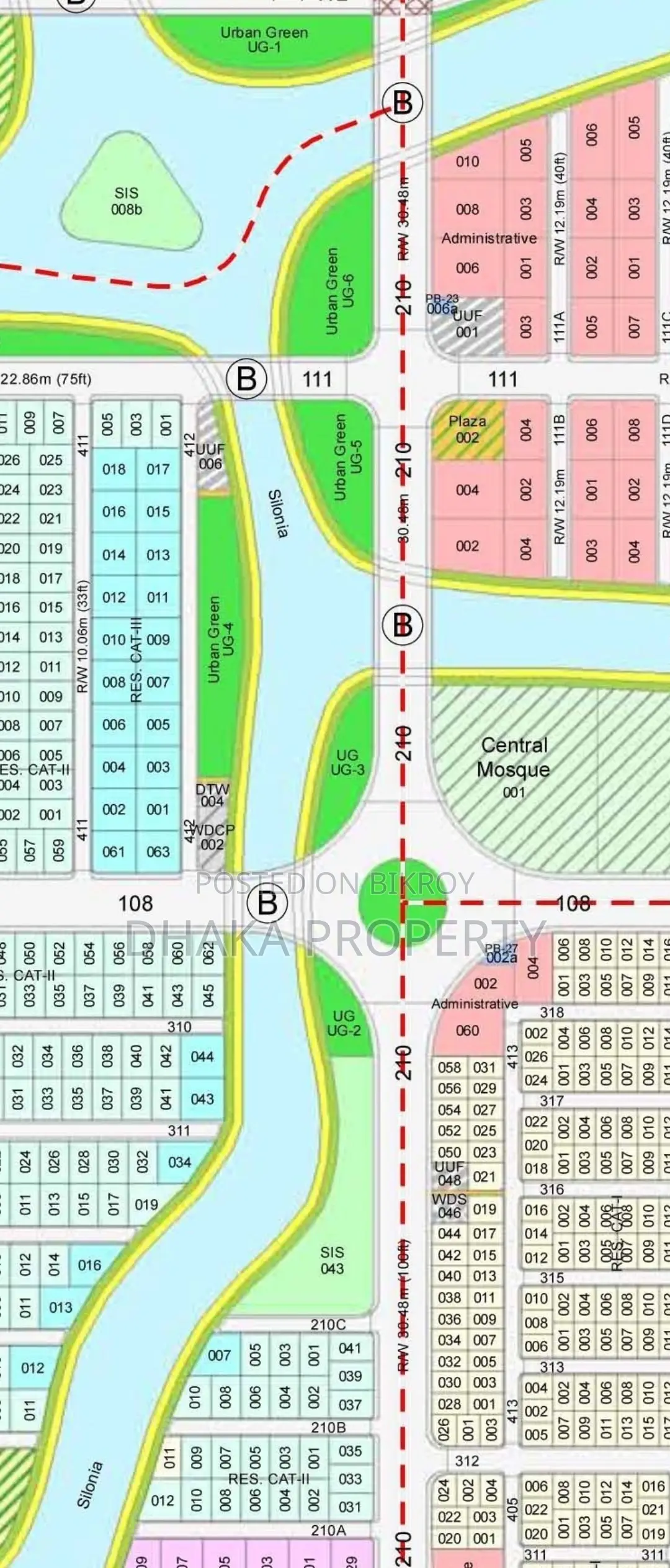 5 Katha Land Near Lake at Sector-10 in Purbachal