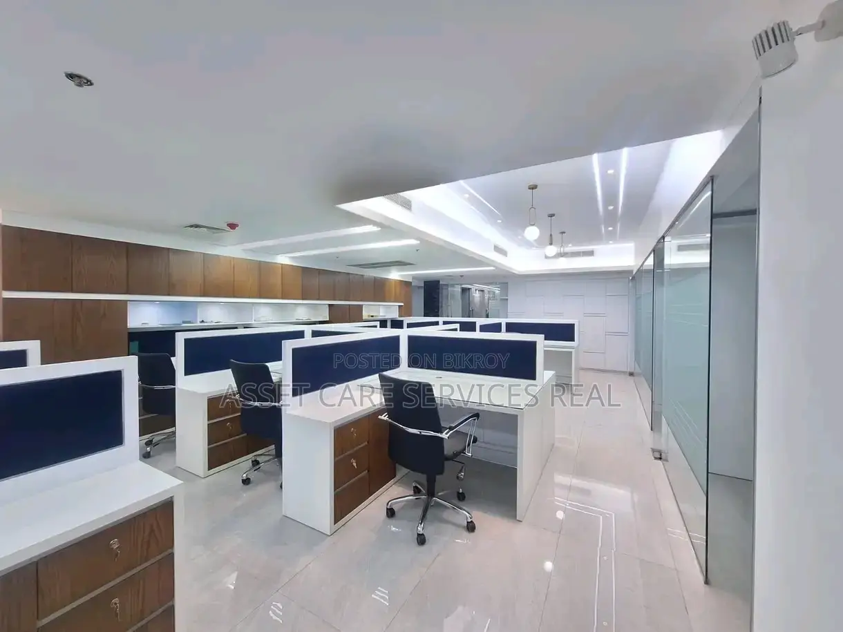3750-Sqft New Furnished Commercial Office Space Rent Mohakhali in Mohakhali