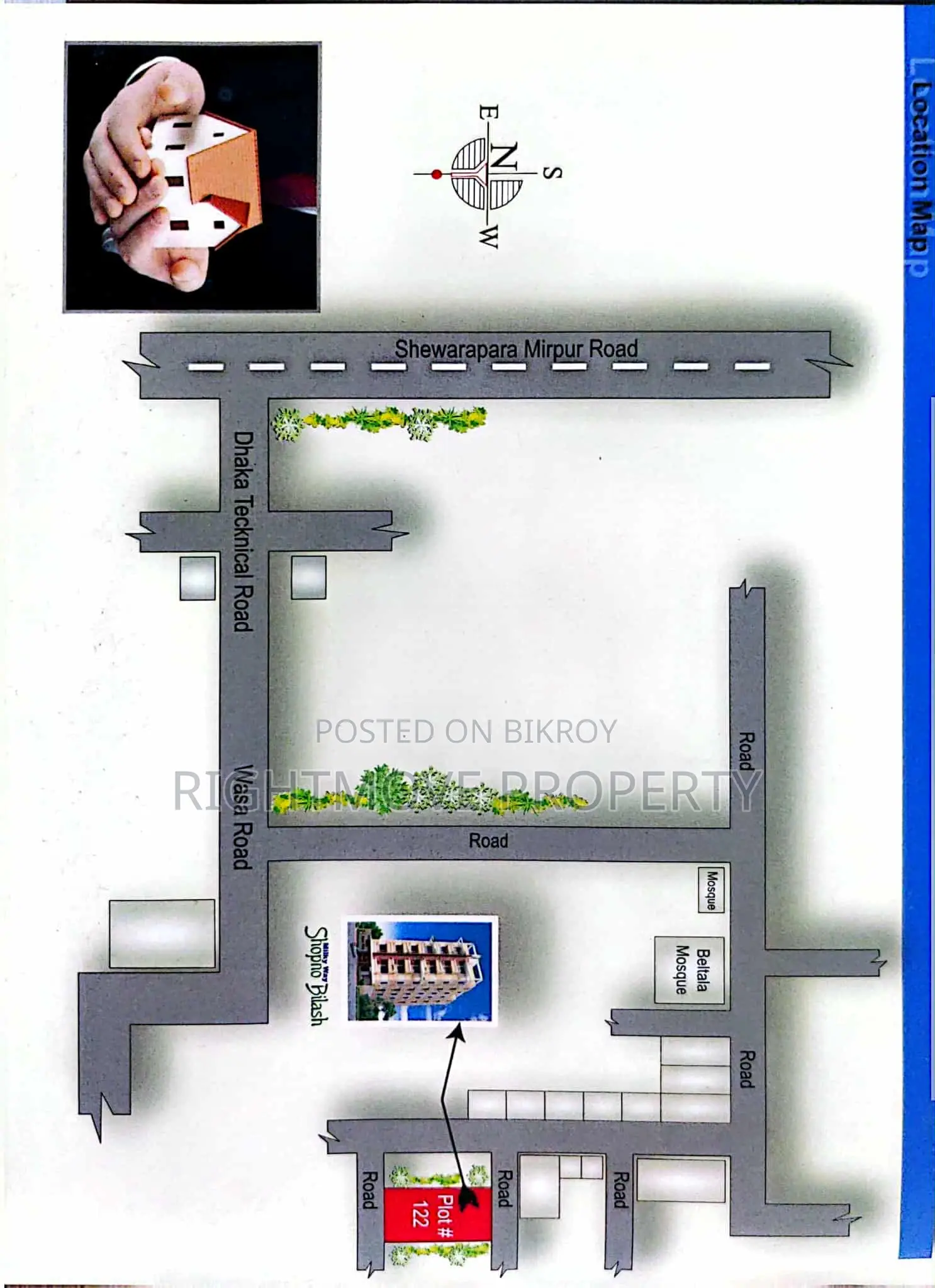 3-Bedroom Apartment in Milkway, Shewrapara for Sale in Shewrapara