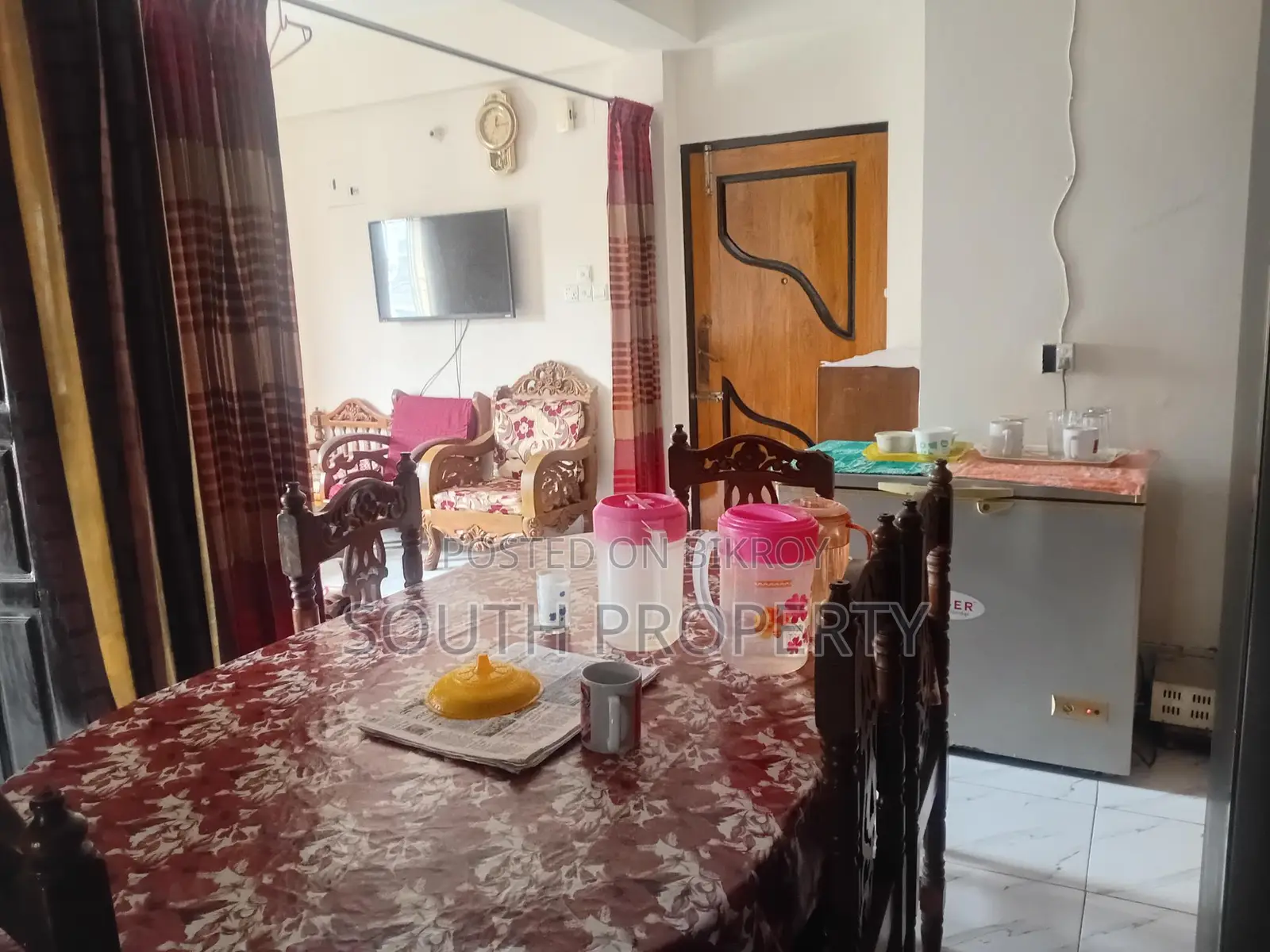 Ready used 1200 sft flat sale at Khilgaon C block in Khilgaon