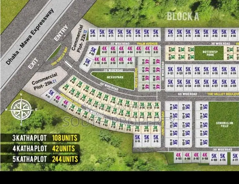 Ready urgent 3 katha plot for sale at Dhaka- Maya Highway Project in Dhaka