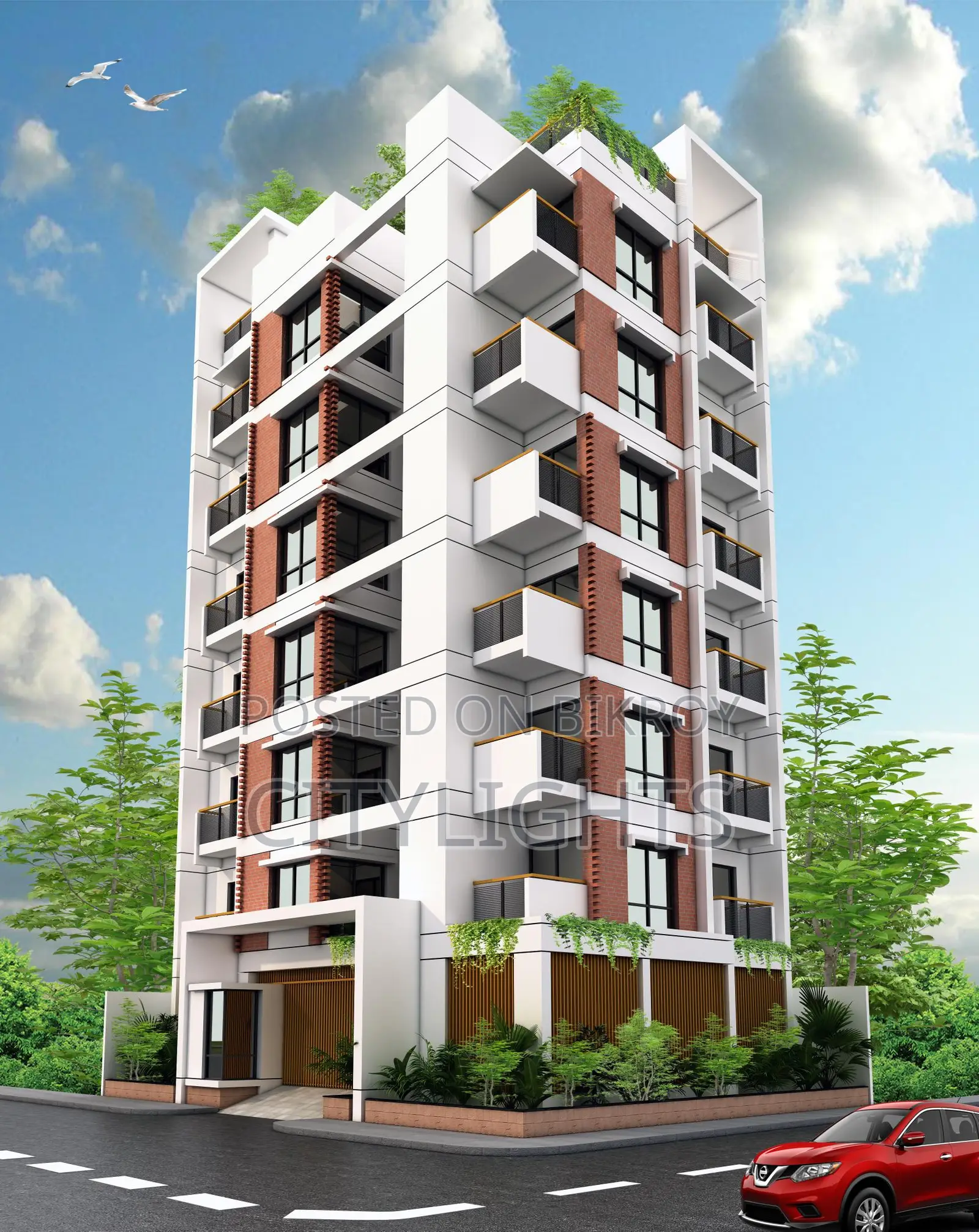 South-West Corner Dream Apartment in Basundhara