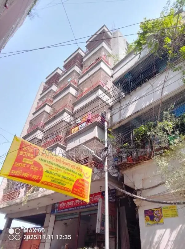 6-Story Building for Sale on 4 Katha Land with Lift Facility in Satarkul in Badda