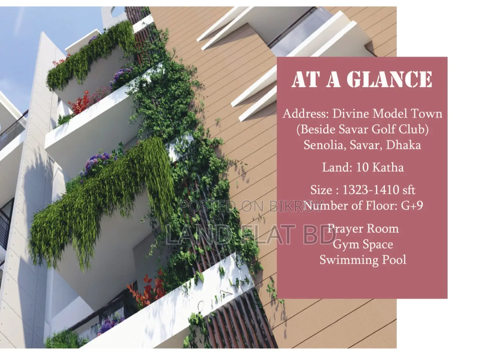 Flat Share Near Savar Golf Club in Savar