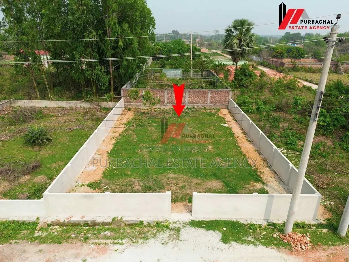 On 75ft. East Facing, 3 Katha Plot In Sec#5 in Purbachal