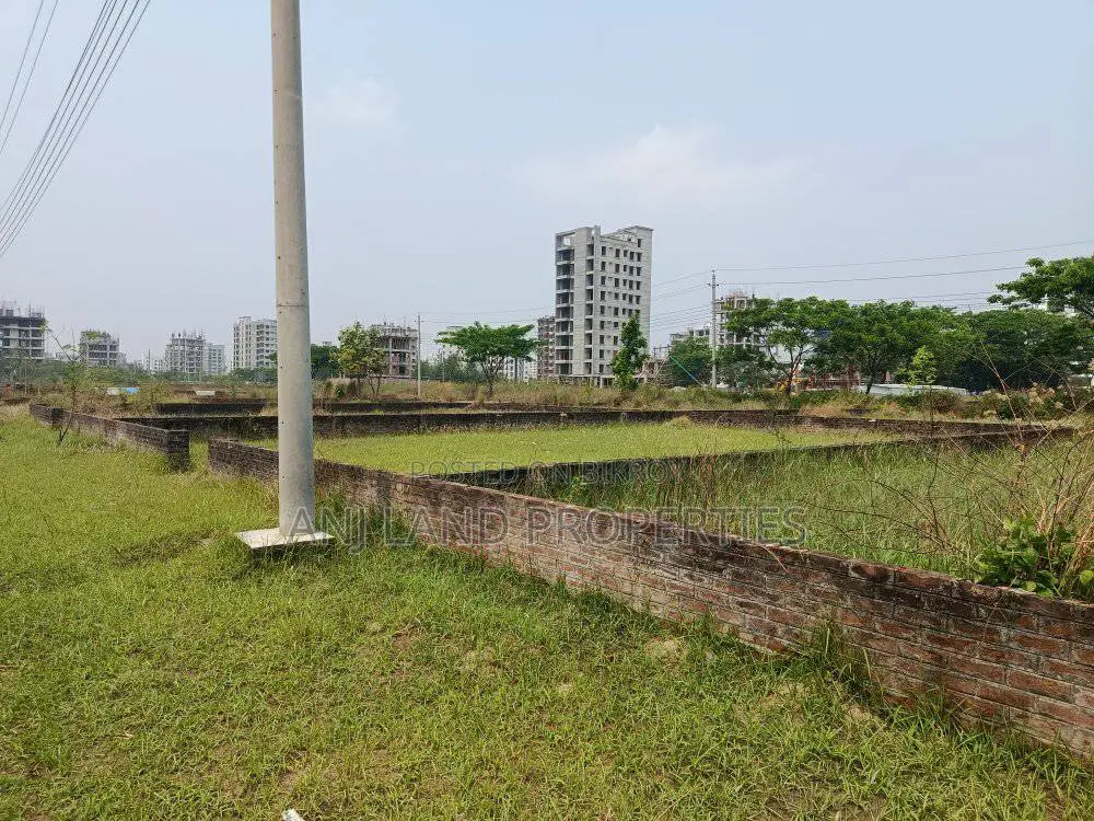 L-Block 1700 Serial 3+3=6 Katha South Face plot Sale in Basundhara