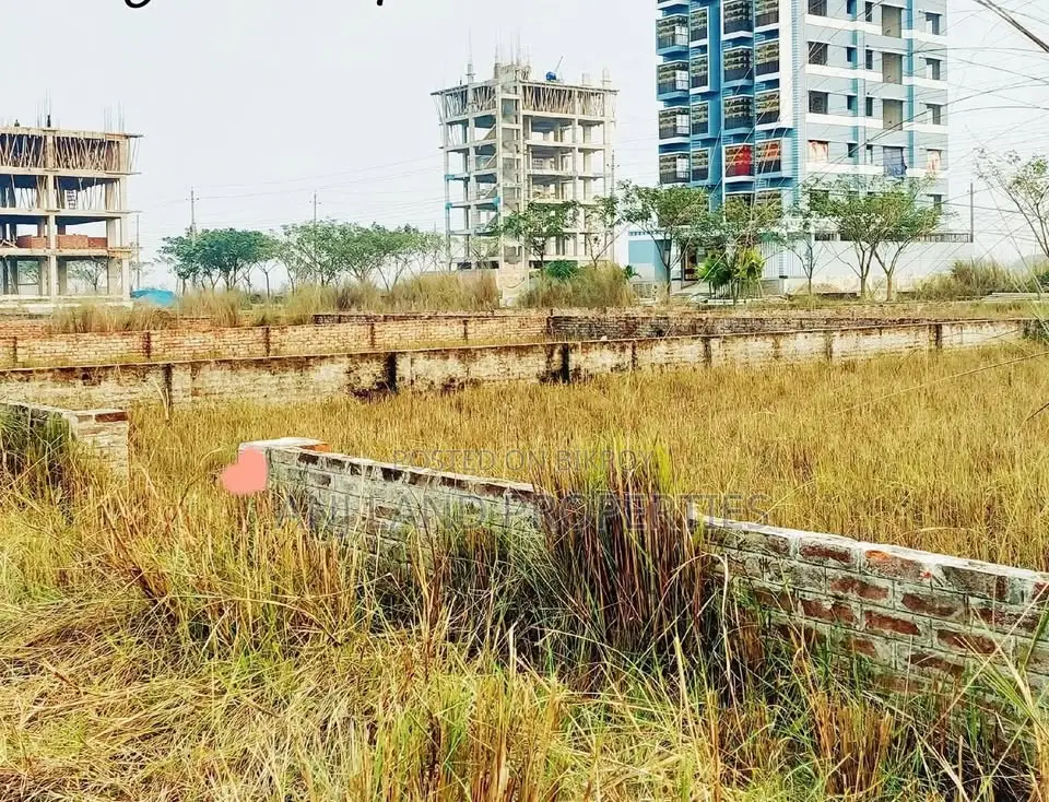L-Block 1700 Serial 3+3=6 Katha South Face plot Sale in Basundhara
