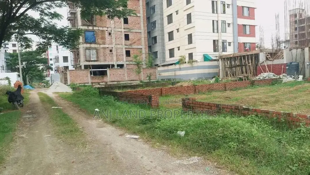 L-Block 1700 Serial 3+3=6 Katha South Face plot Sale in Basundhara