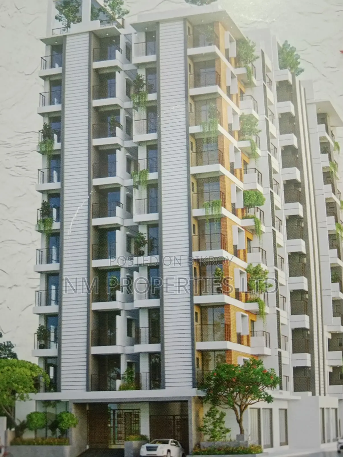 1290 sq ft Flat Corner Plot 30ft Road West Shewrapara in Mirpur