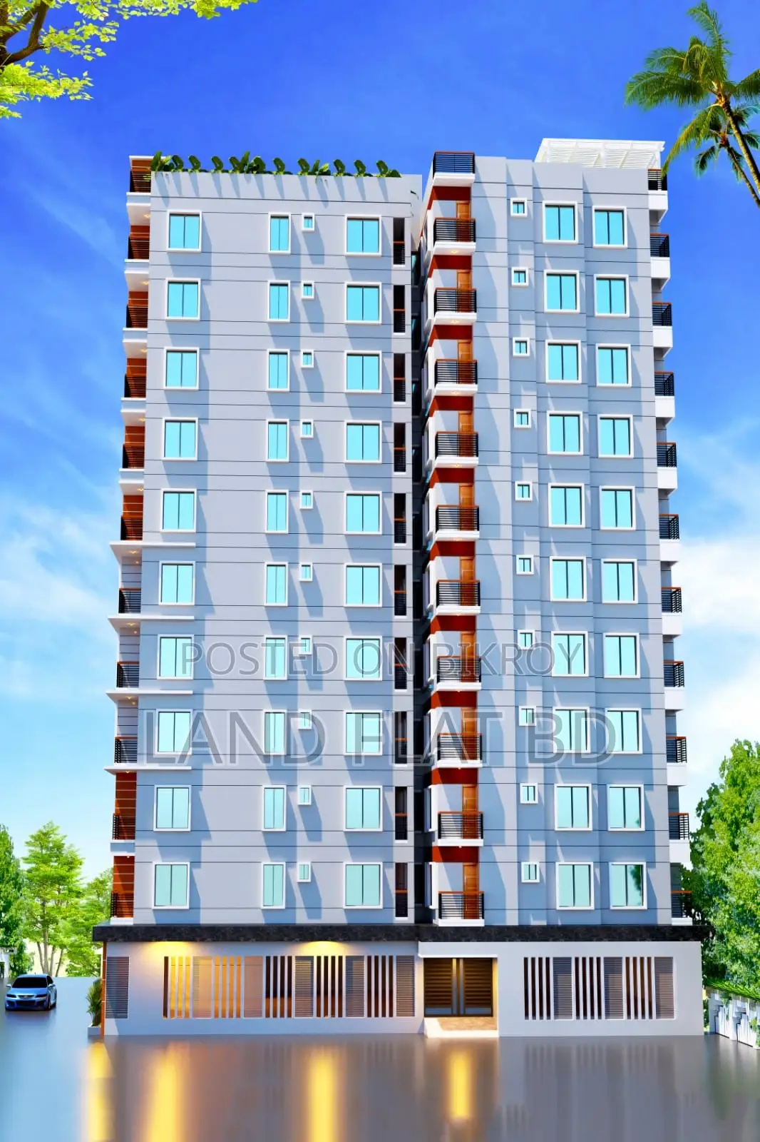 840 SFT FOR SALE # BOSILA CITY GARDEN@ MOHAMMED PUR in Mohammadpur
