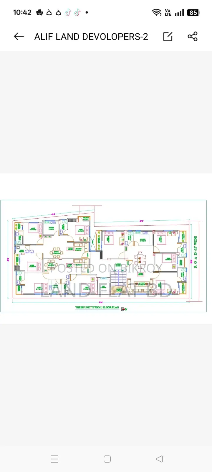 840 SFT FOR SALE # BOSILA CITY GARDEN@ MOHAMMED PUR in Mohammadpur
