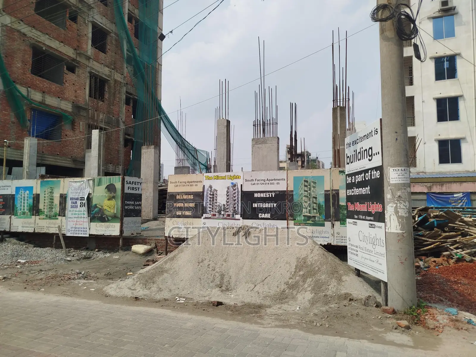 Strong Structure South Facing 1750 sft Apartment in Basundhara
