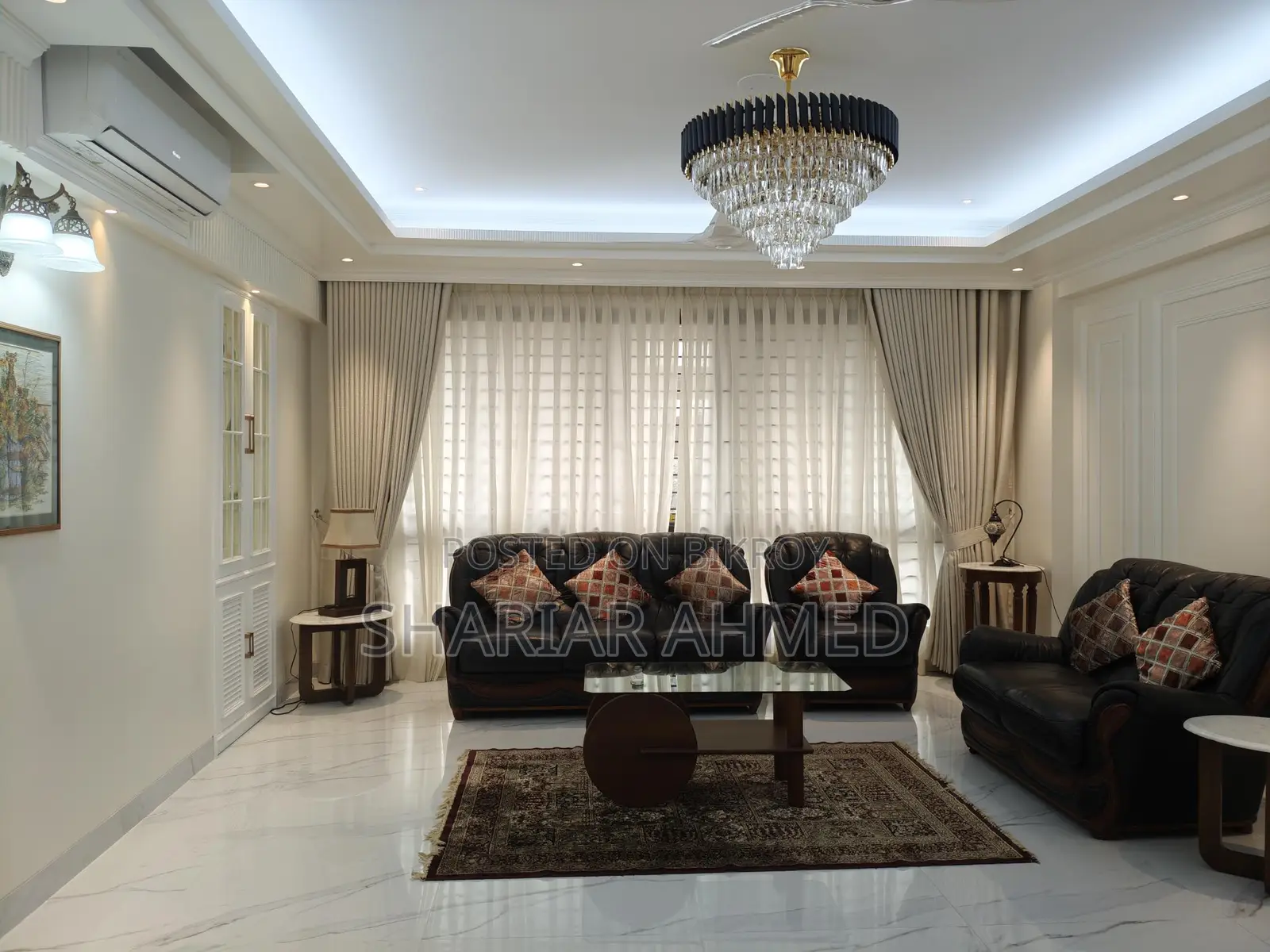 Gorgeous 3400 Sqft Full-Furnished Flat For Rent In Gulshan 2 in Gulshan