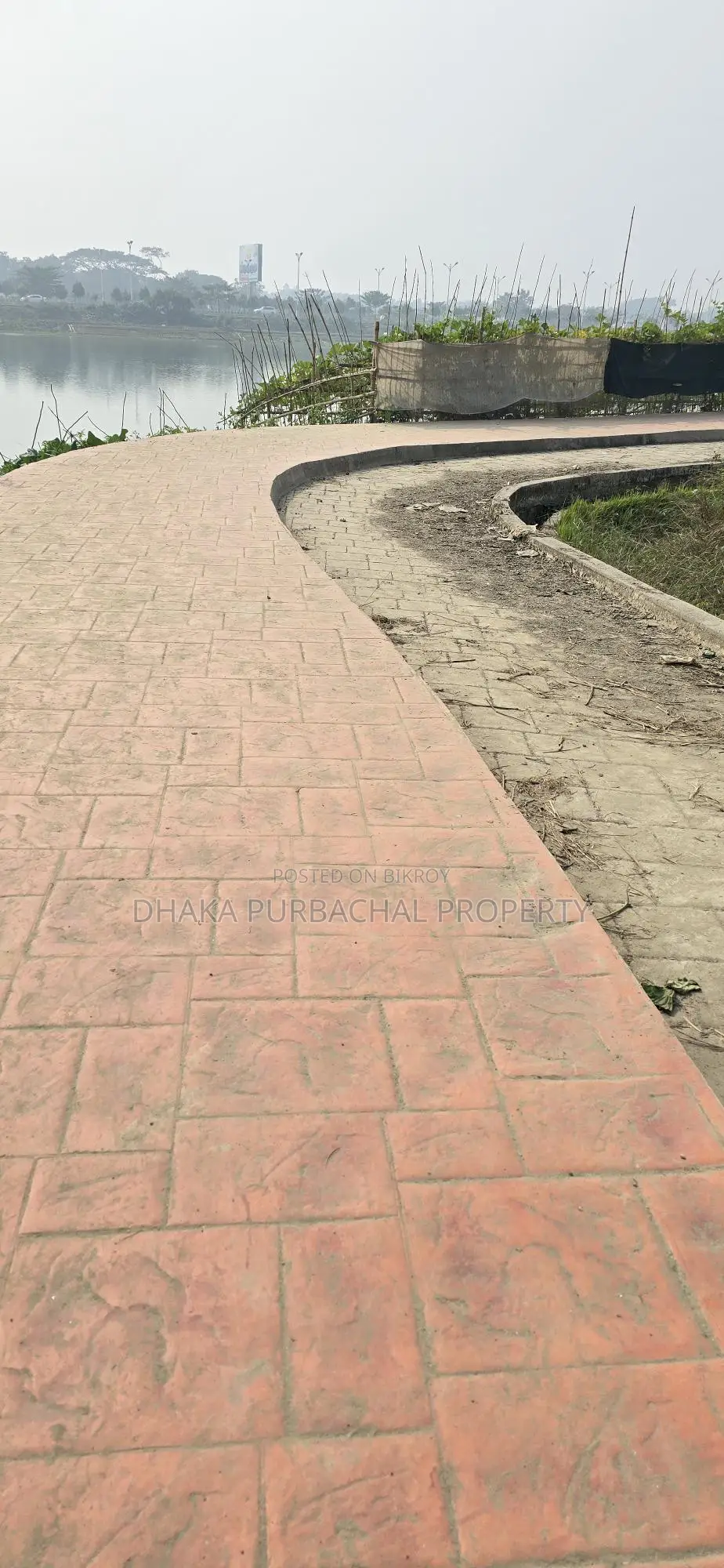Rajuk Purbachal Sector-24 Lake South Facing Plot for Sale in Purbachal