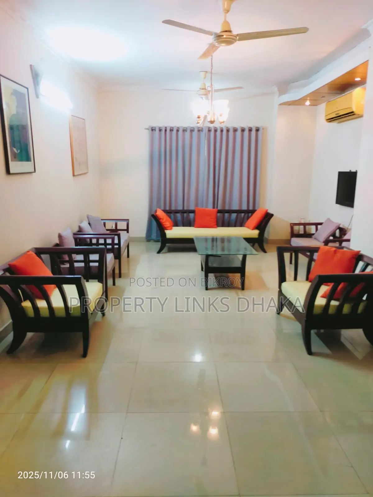 Full furnished flat for Rent in Gulshan in Gulshan