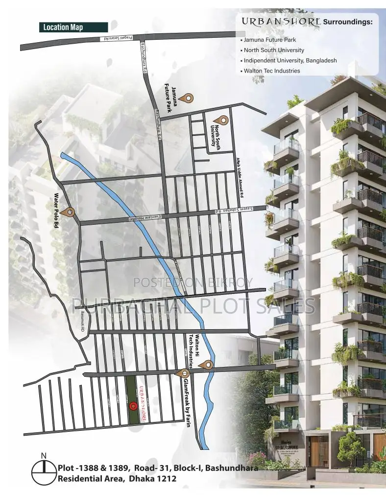 The Perfect Address for Modernity and Serenity in Bashundhara in Basundhara