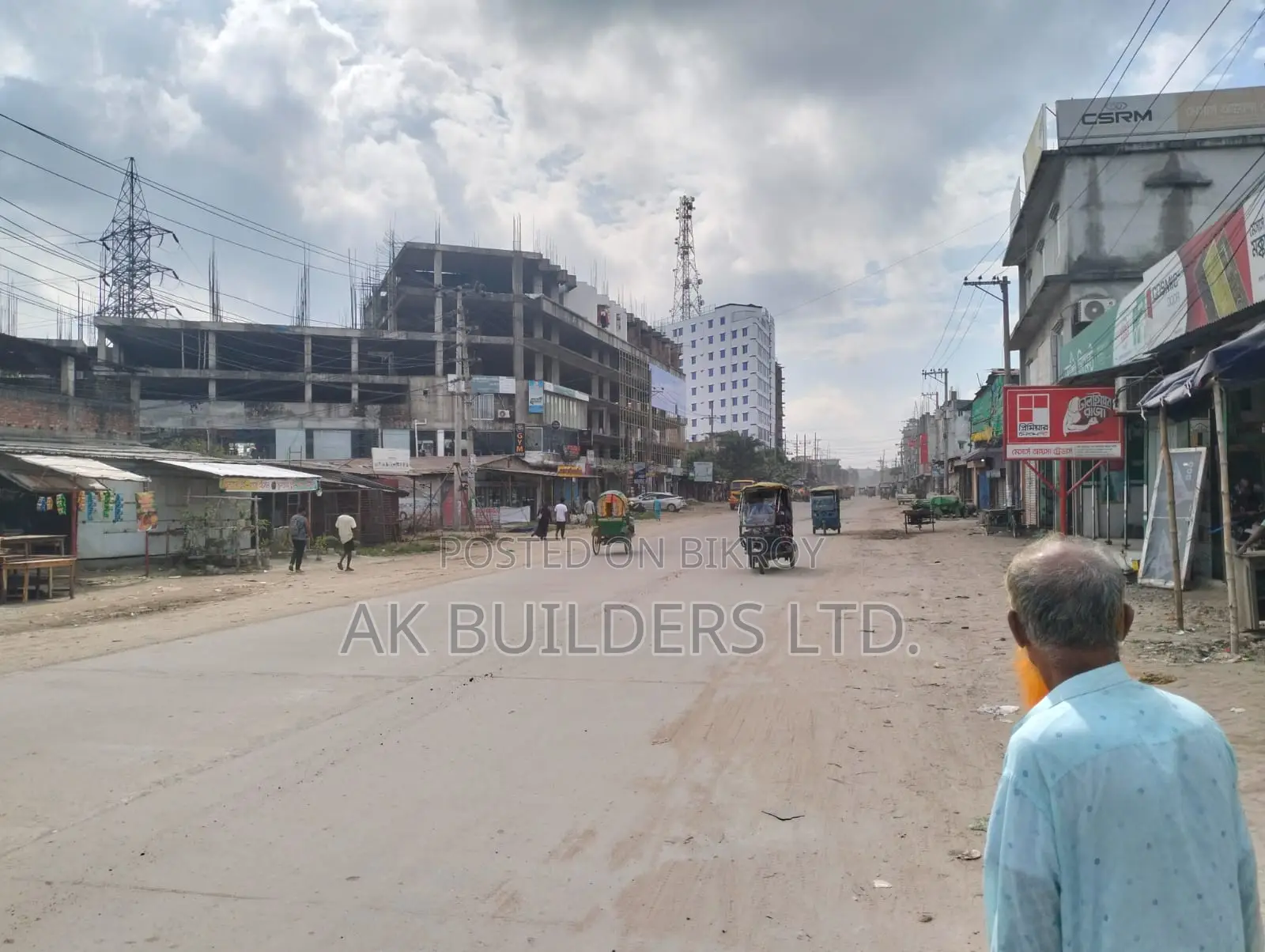 1250 sqft flat adjacent to 150ft road, near Bashundhara Riverview Project in Basundhara