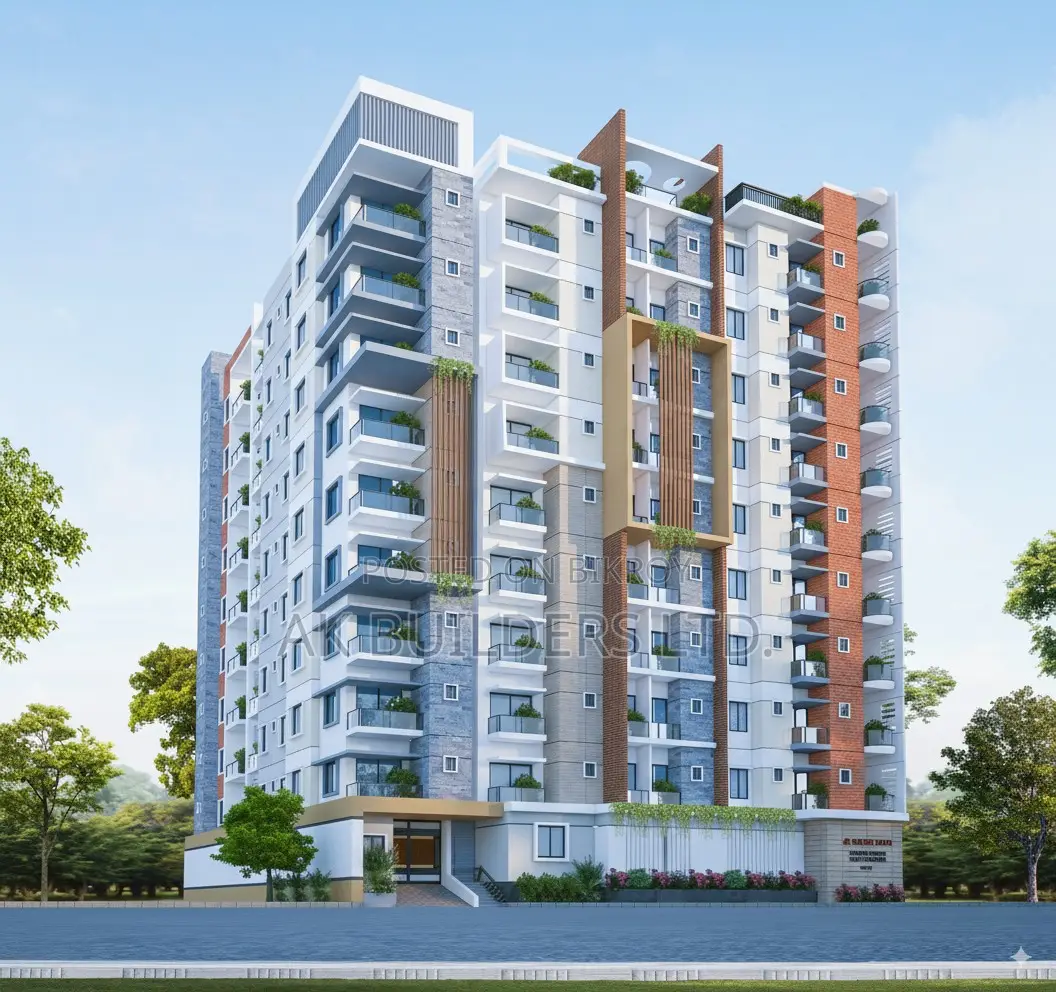 1250 sqft flat adjacent to 150ft road, near Bashundhara Riverview Project in Basundhara