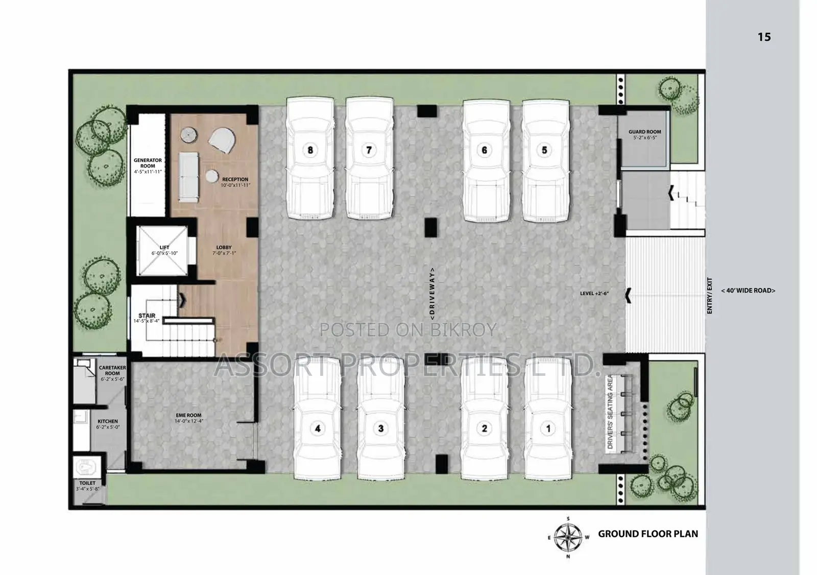2850 Sft Flat Sale at Sector-11, Jolshiri Abason in Dhaka