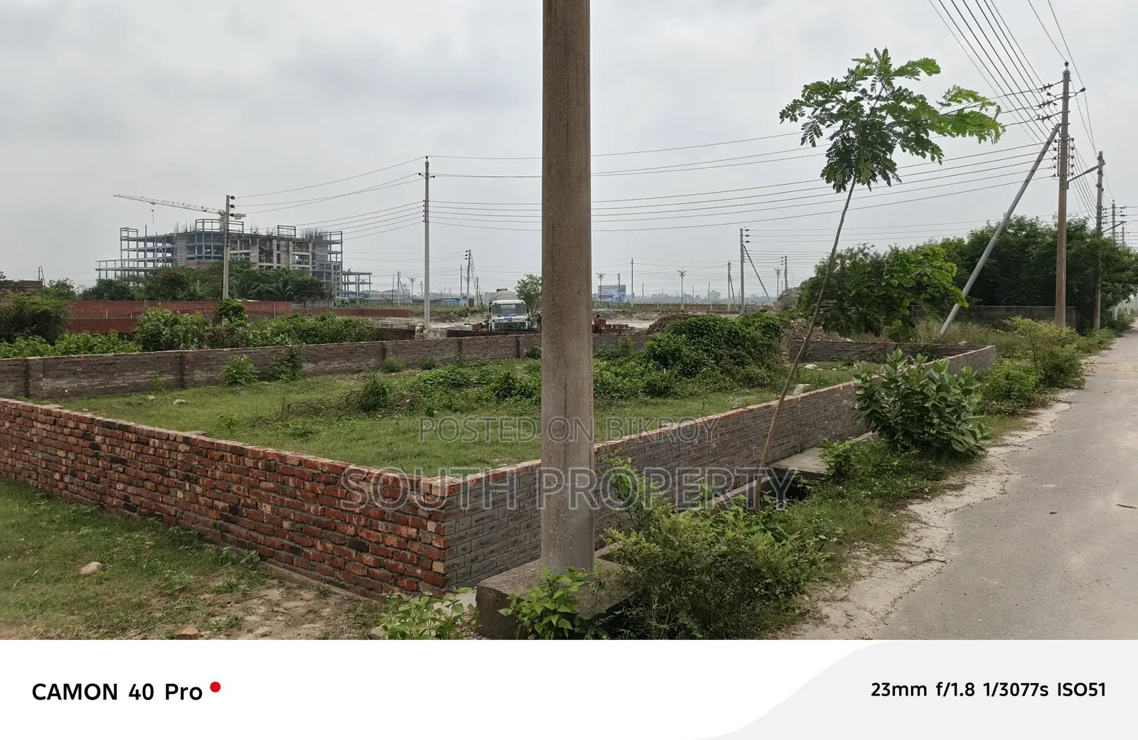3 Katha Land for Sale, South-Facing in Basundhara