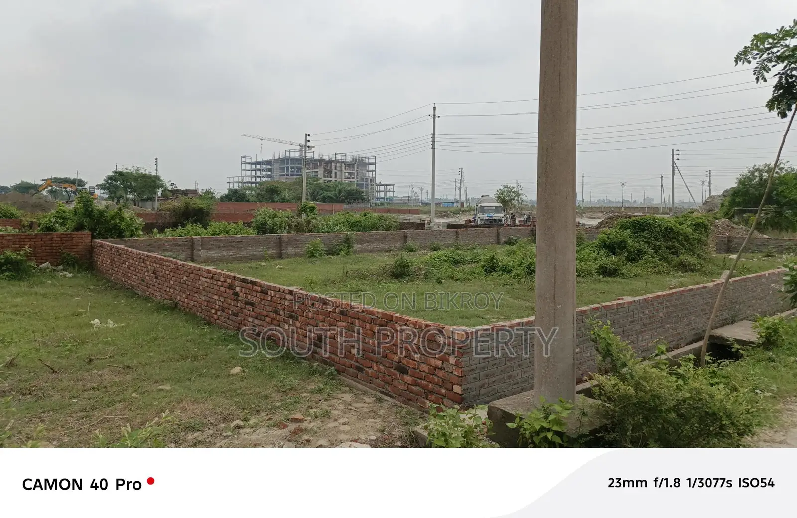 3 Katha Land for Sale, South-Facing in Basundhara