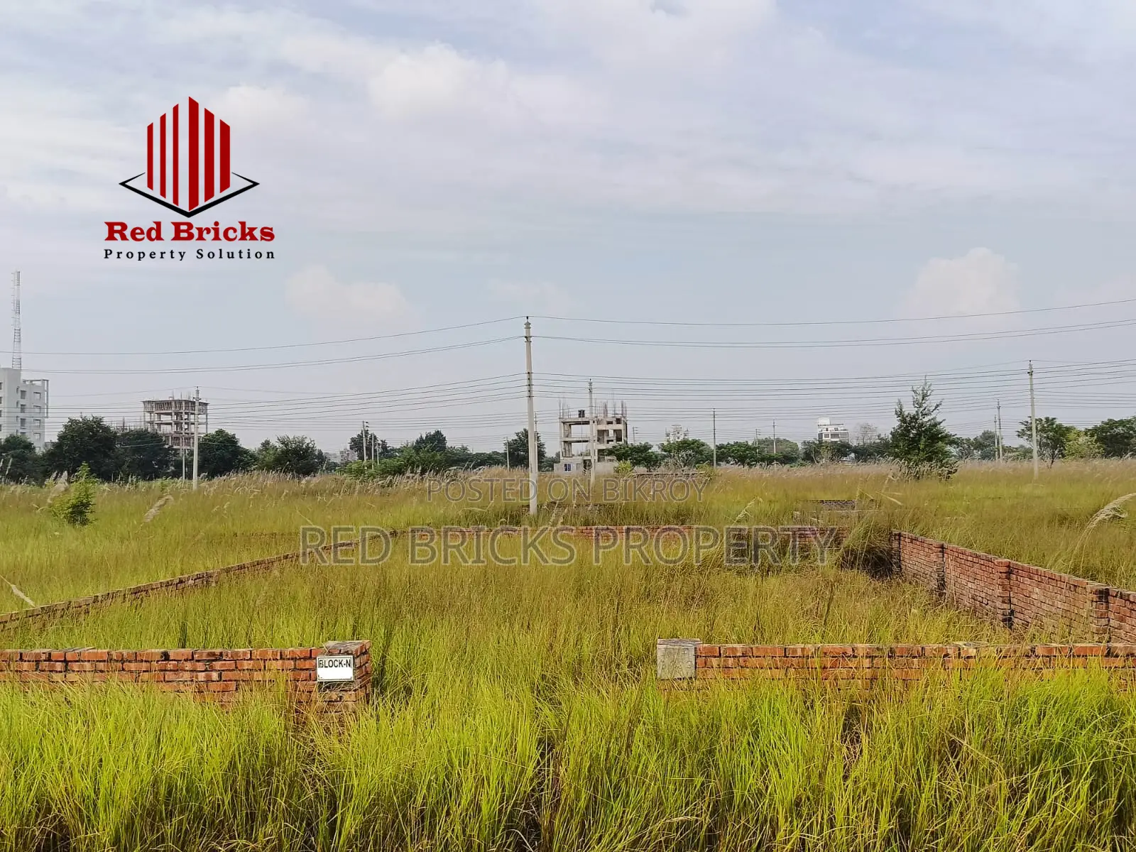 Prime 3 Katha South Face Land in N Block in Basundhara