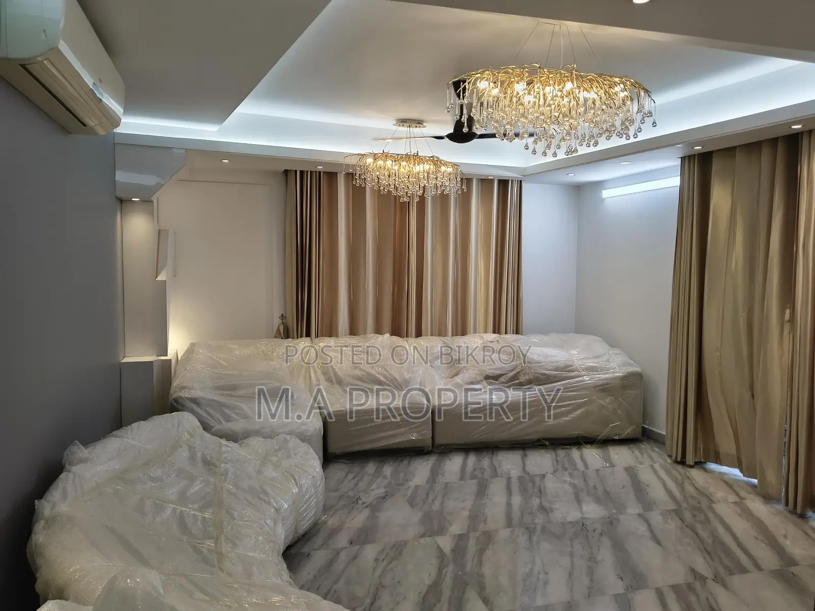 Luxury Fully Furnish 3-bed Apartment Rent 3000sqft in Gulshan