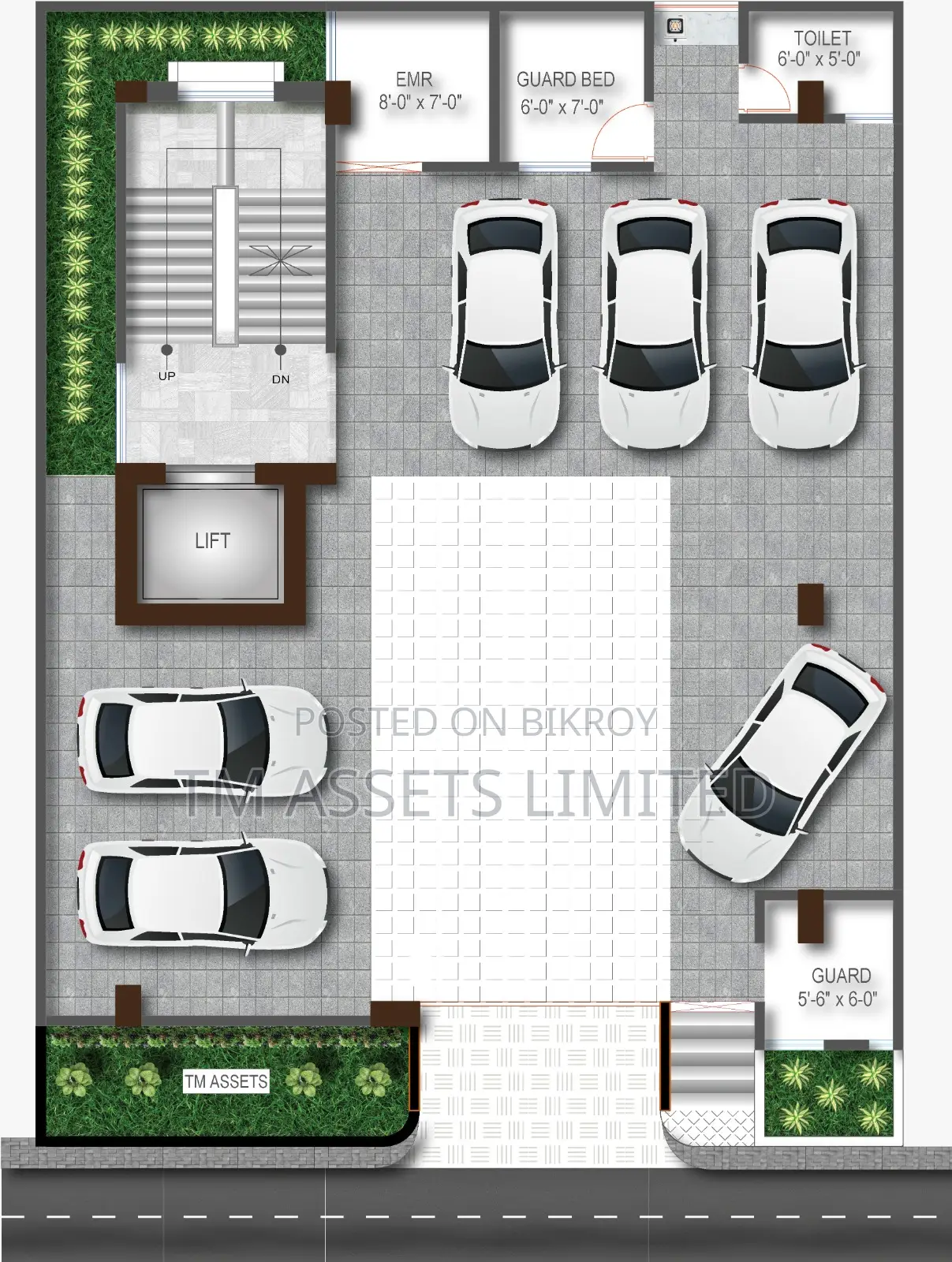 South Facing 1450 sft Flat For Sale In Aftabnagar Dhaka in Gulshan