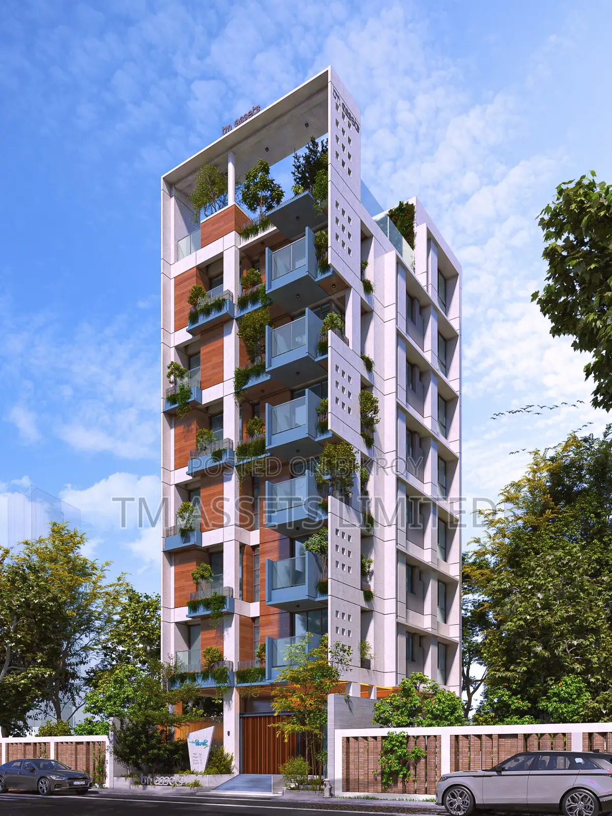 South Facing 1450 sft Flat For Sale In Aftabnagar Dhaka in Gulshan
