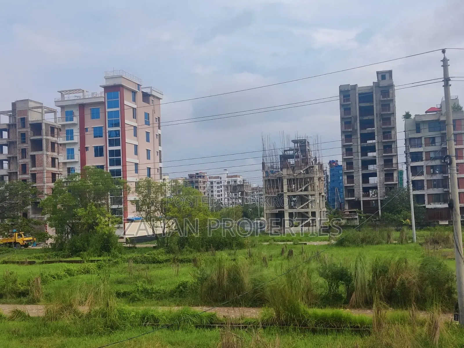 M Block 7.5 katha south face plot sell Bashundhara R/A in Basundhara