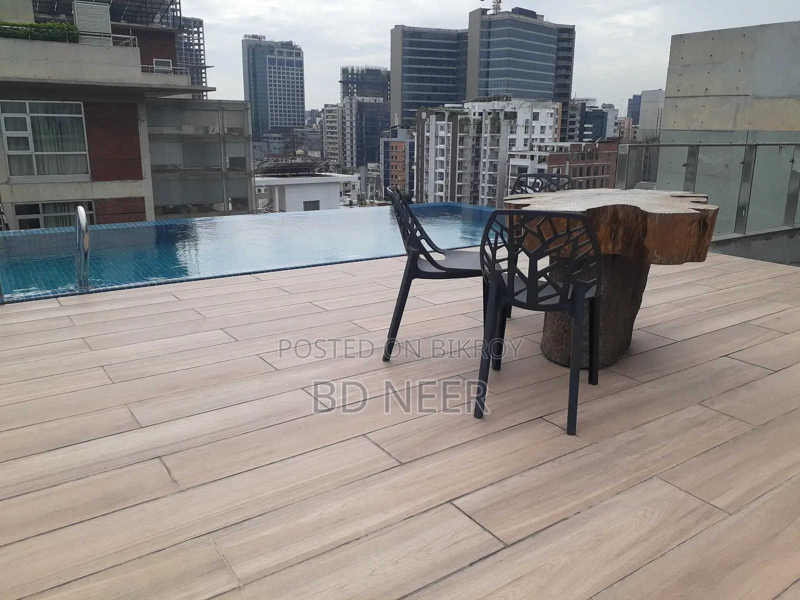 Gym Swimming Lake View 4500 SqFt 4 Bedroom Flat Rent in Gulshan-2 North in Gulshan