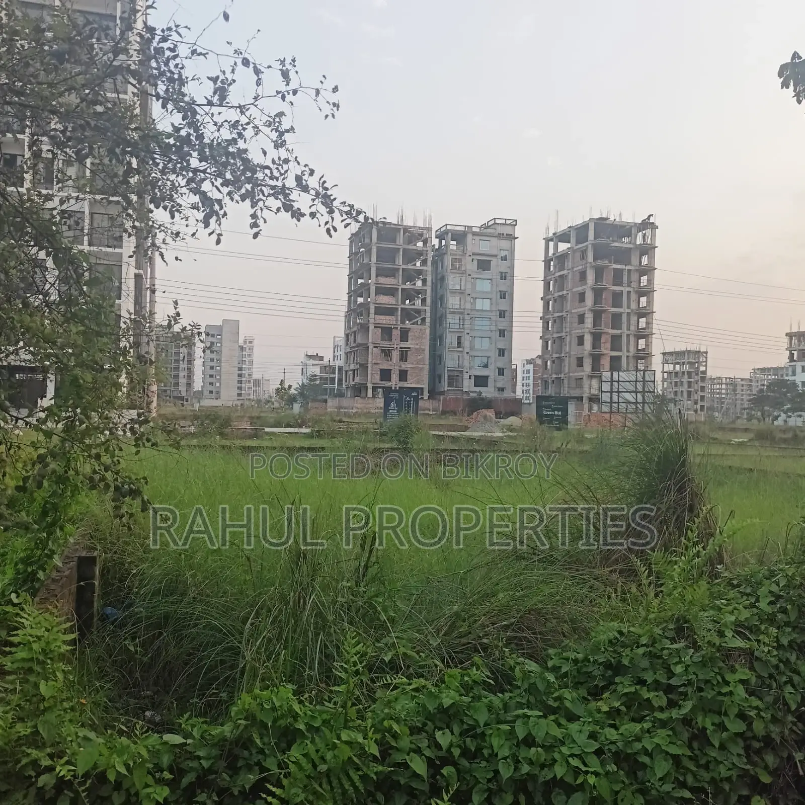 “60 Feet” Road ] Block -M [ 4 Katha BASHUNDHARA in Basundhara