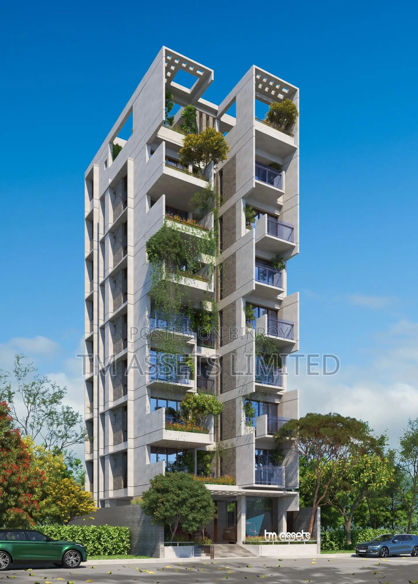1540 sft Ongoing Flat For Sale in Aftabnagar Dhaka in Gulshan