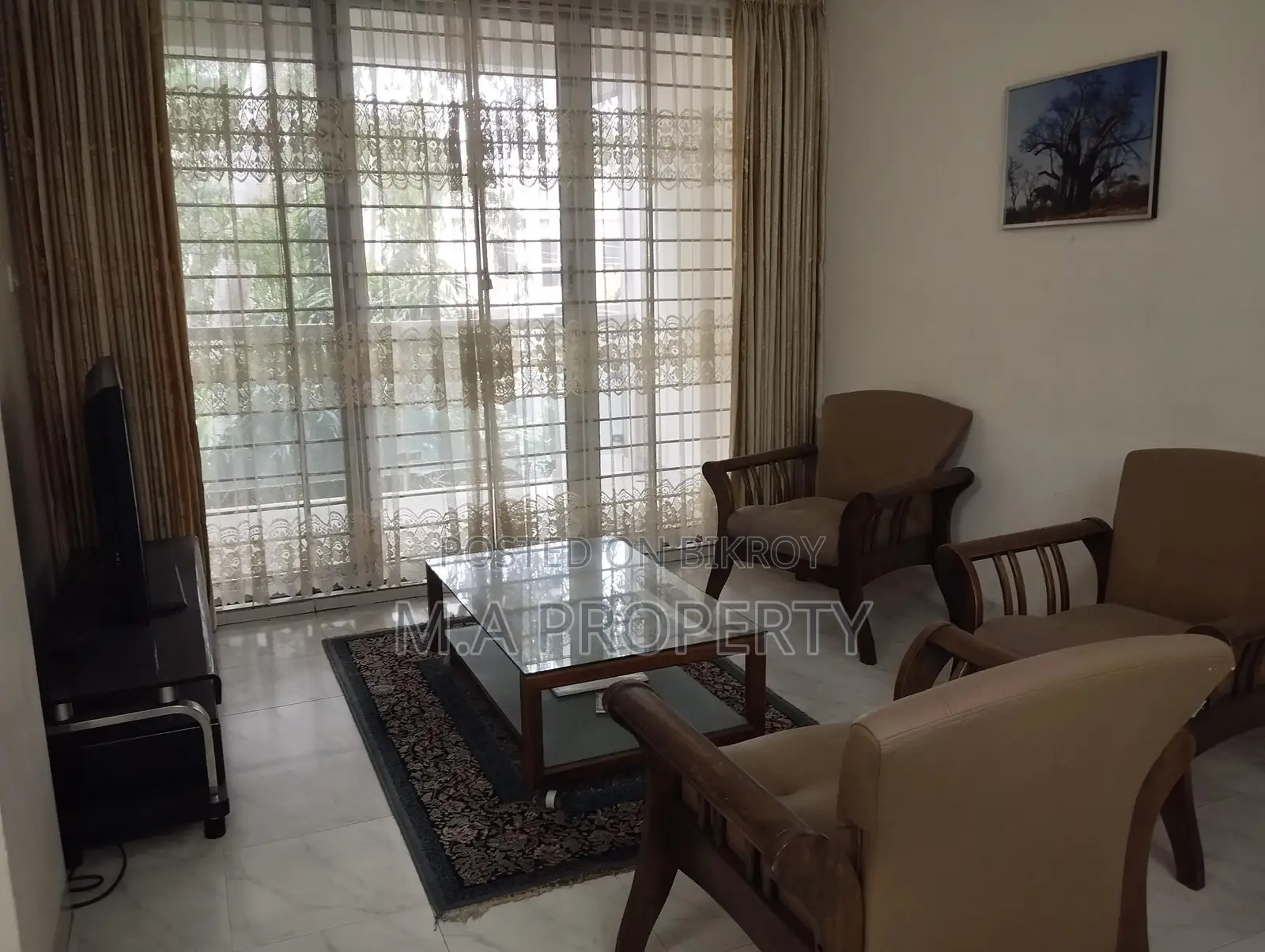 EXCELLENT 4 BED FURNISHED FLAT RENT IN GULSHAN NORTH in Gulshan