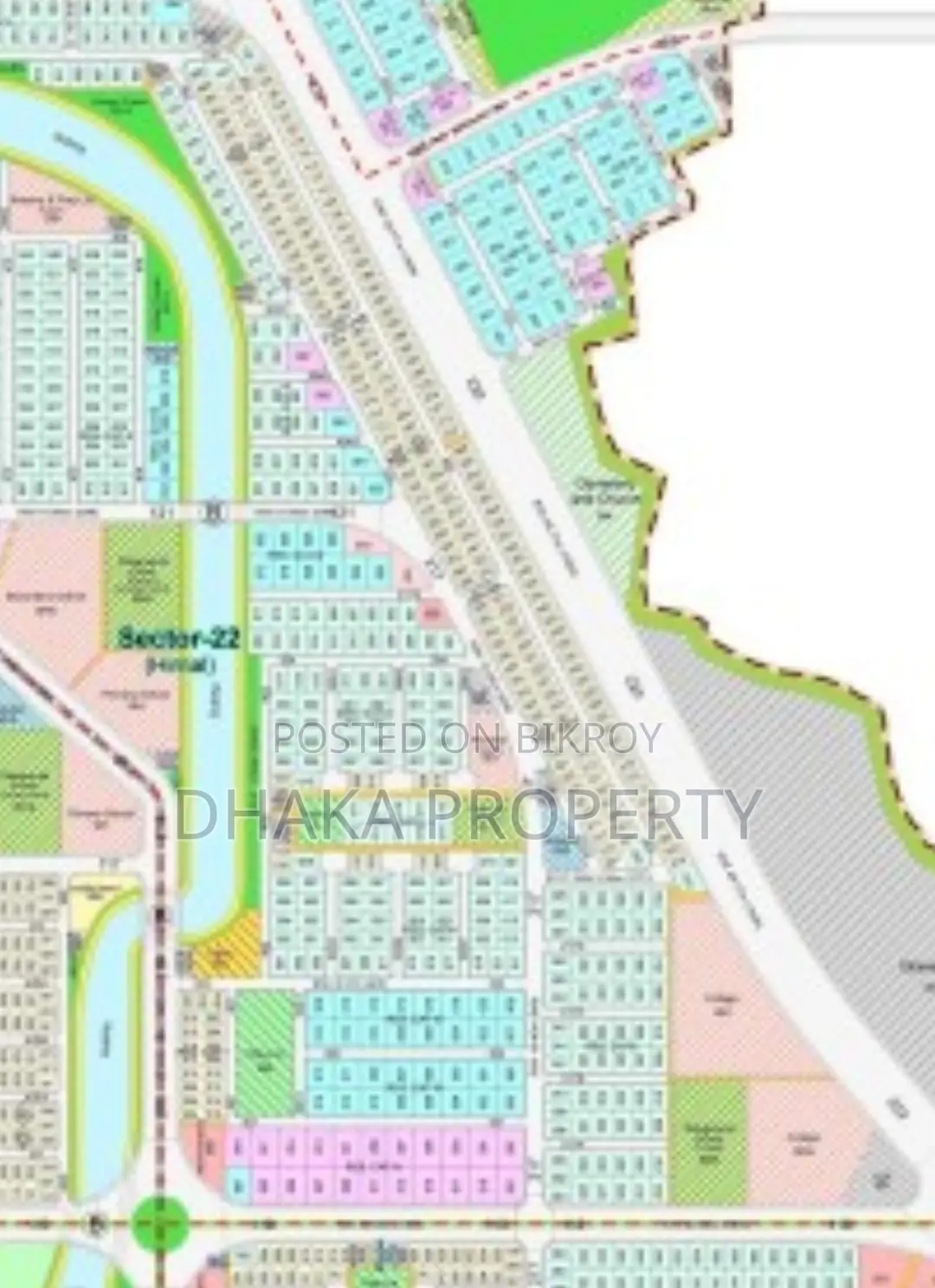 Exclusive Land Sale 3 Katha East-Sector-22 in Purbachal