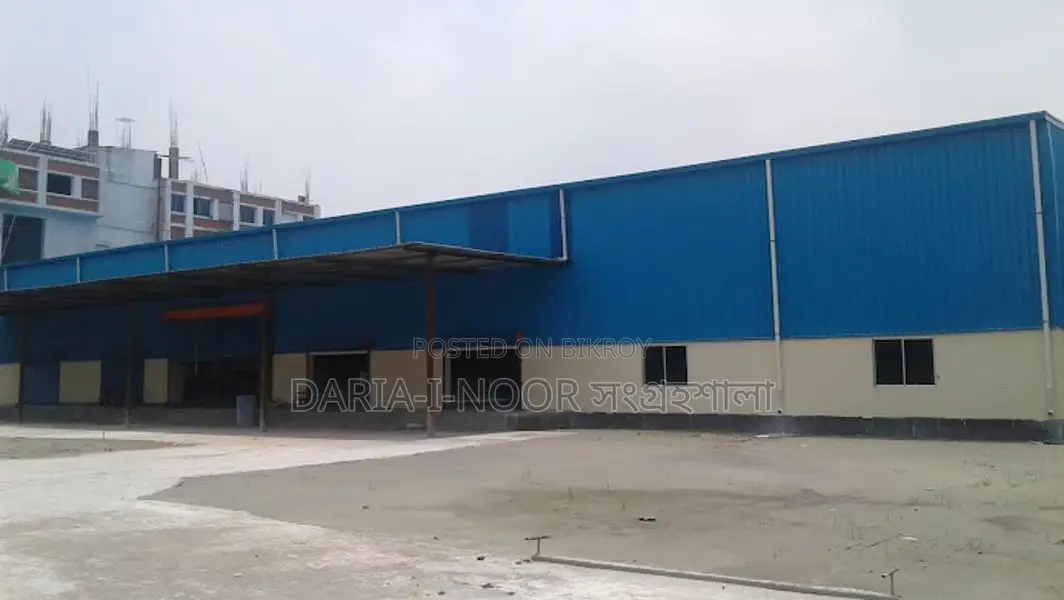 112 Katha Warehouse for Sale with Commercial Gas in Tongi BSCIC Industrial Area in Tongi