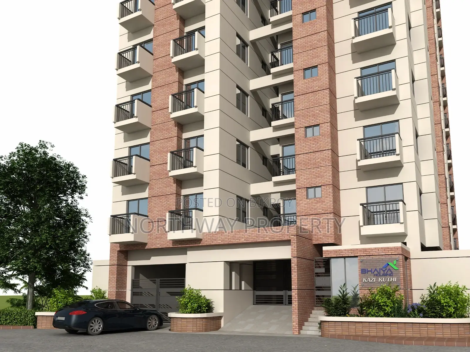 South-facing 3-bedroom ready apartment in North Badda (AMZ HOSPITAL) in Banani