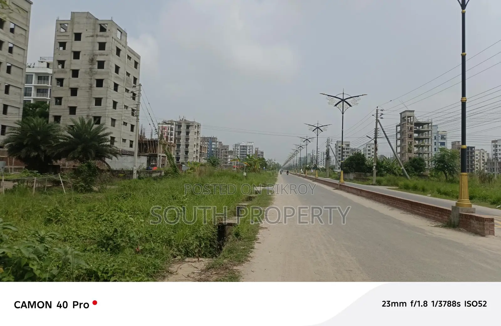 10-Katha South Facing Plot Sale, M Block, Bashundhara Baridhara in Basundhara