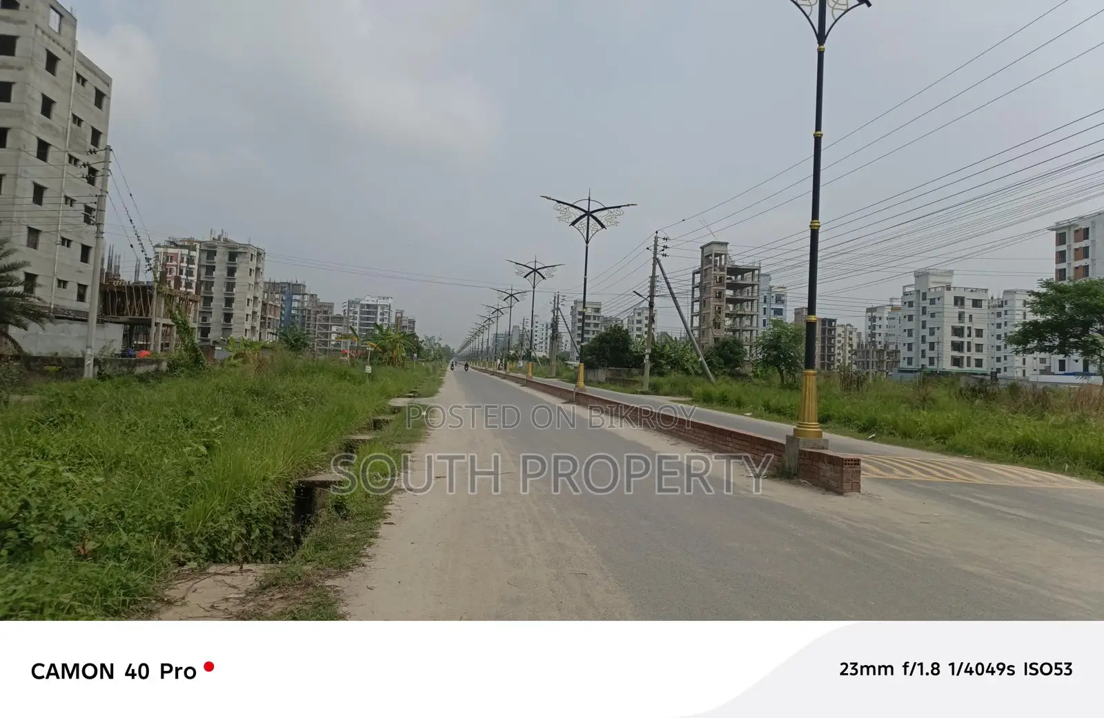 10-Katha South Facing Plot Sale, M Block, Bashundhara Baridhara in Basundhara