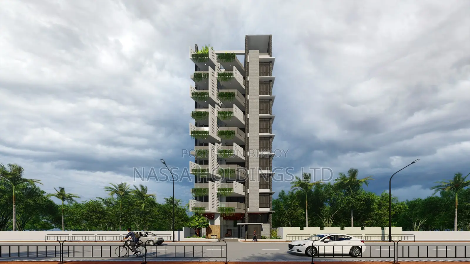 Lake View Flat For Sale at Jolshiri Abashon in Dhaka