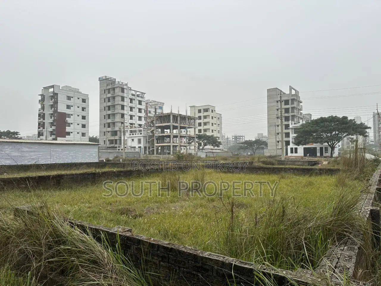 5 Katha South facing plot sale N black bosundara in Basundhara