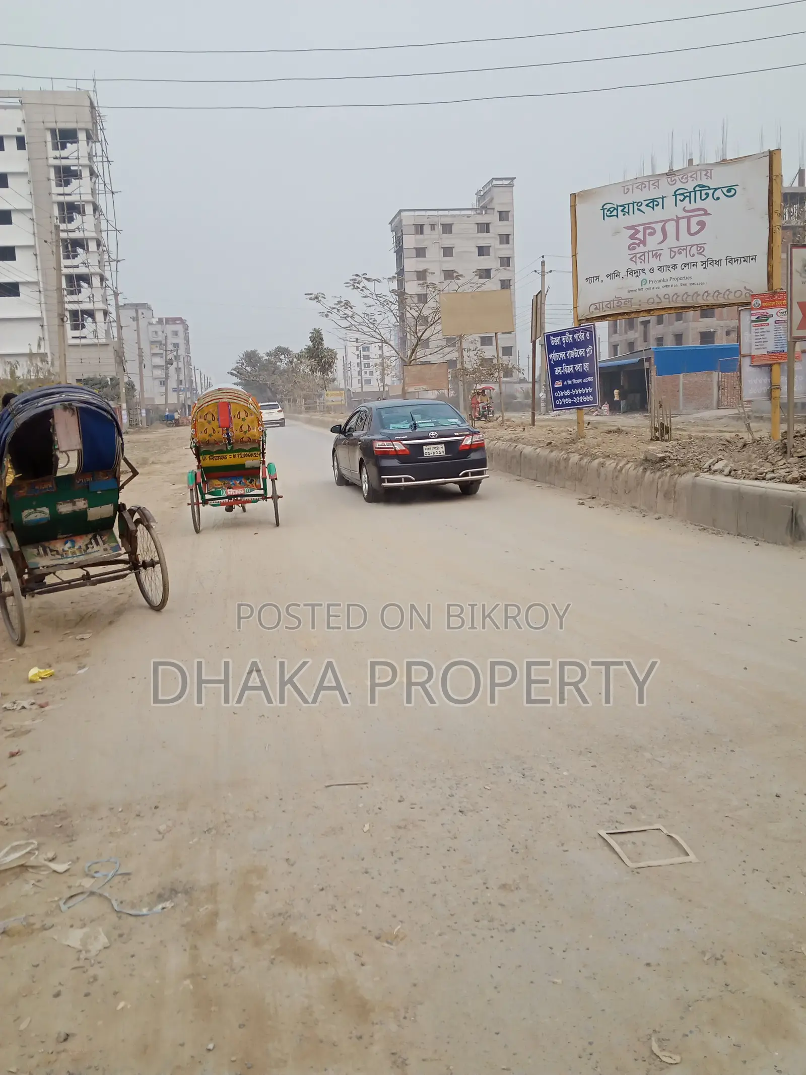 110ft Road 3 Katha Commercial Plot, Sec-15/G in Uttara
