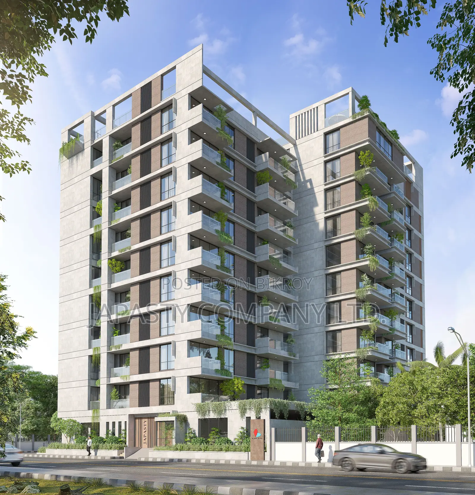 Premium 4-room apartment on a corner plot in Block I, Bashundhara in Basundhara