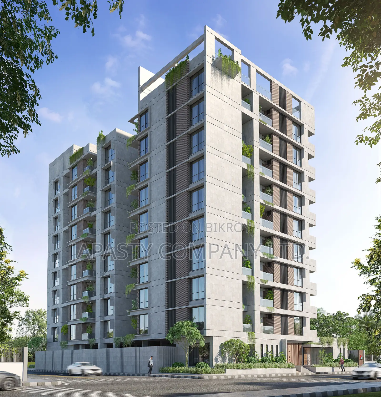 Premium 4-room apartment on a corner plot in Block I, Bashundhara in Basundhara