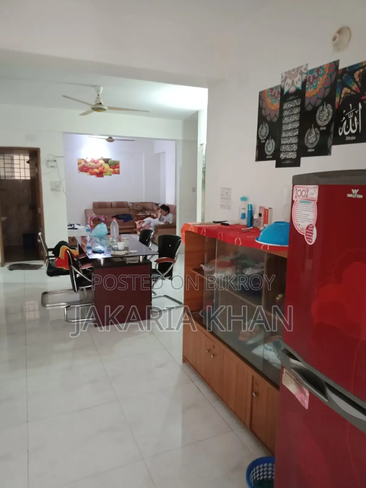 Uttara Sector # 18_South Facing_ 1654 sq.ft. Flat for Rent in Uttara