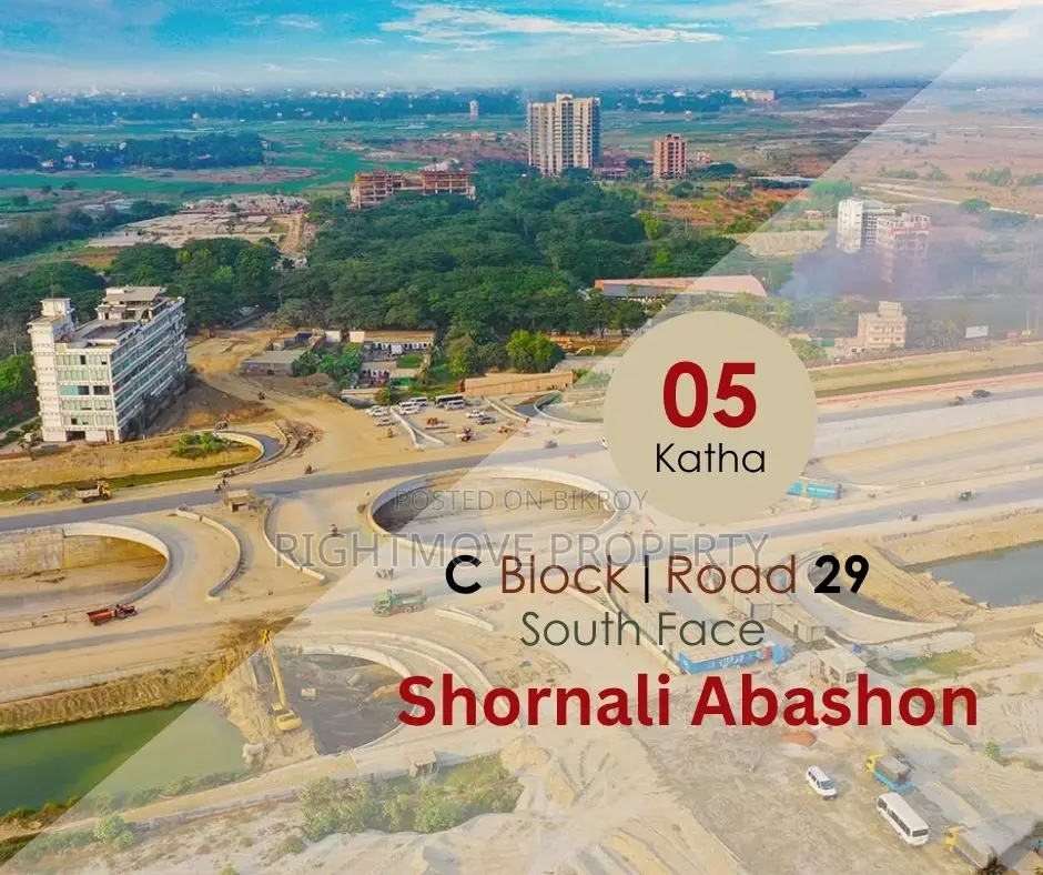 Shornali Abasan | Road: 29 | Block: C | 05 Katha | South Facing in Purbachal